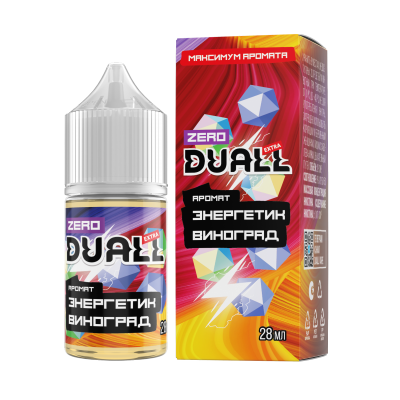 Ар DUALL EXTRA ZERO "Энергетик Виноград" 28-0